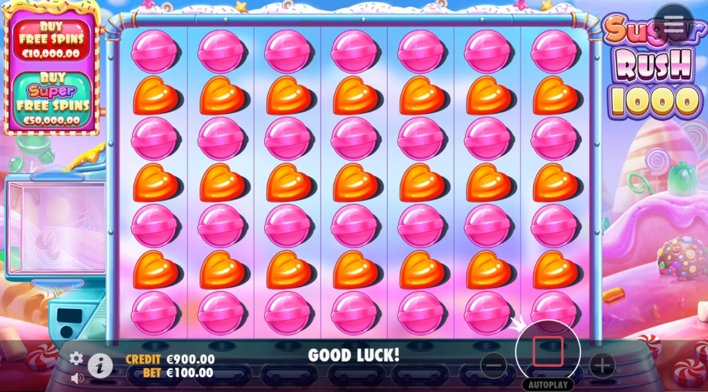 Sugar Rush 1000 Leute spielen Kartenspiel mit Chips am Casinotisch